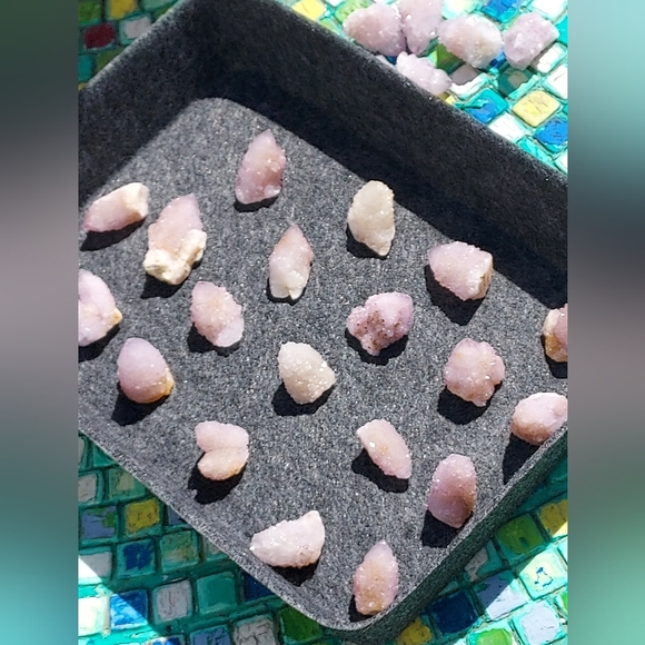 LOT! Spirit CrystalsyPineapple Quartz Crystals Purple Amethyst Quartz Crystals - Picture 9 of 16